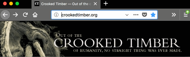 A screenshot of a browser window with one open tab. Browser is black. Browser's tabs and URL bar are darker gray with icons and text in white. Inside the selected tab an animated loading indicator is red.